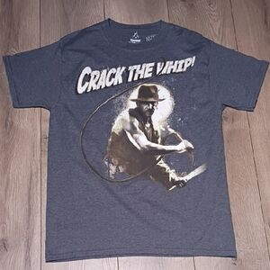 Crack the Whip Graphic T-Shirt - Dark Gray